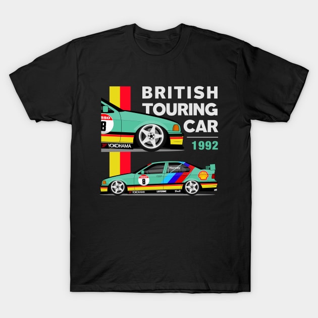 E36 BRITISH TOURING CAR T-Shirt by shketdesign